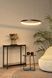 Подвесной светильник Lucide VIDAL &Oslash; 58 cm LED Dim. 1x48W 2700K Black, BLACK, Опал, Черный