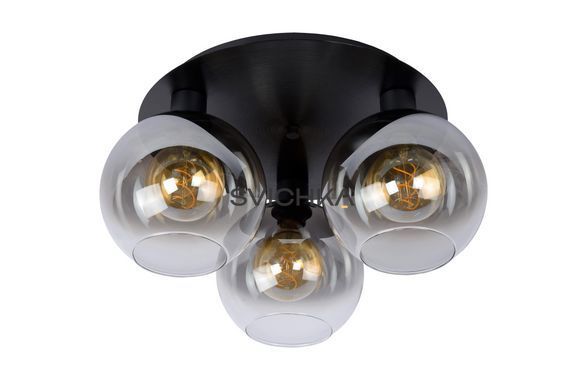 Стельовий світильник Lucide MARIUS 3xE27 Black, BLACK