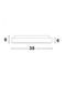 Накладной светильник Nova luce RANDO THIN small 3000 White