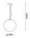 Ideal Lux MAPA BIANCO SP1 D30 Білий 009087