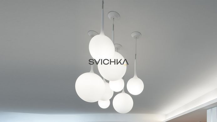 Підвісний світильник Artemide Castore-14 1045110A, Білий, Білий
