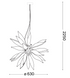 Ideal Lux LEAVES SP8 Белый 111957