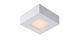 Потолочный светильник для ванной Lucide BRICE LED LED Dim. 1x8W 3000K IP44 White, WHITE