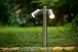Уличный столбик Lucide ARNE LED &Oslash; 6,3 cm LED GU10 2x5W 2700K IP44 Satin Chrome, Satin Chrome