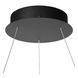 Подвесной светильник Lucide VIDAL &Oslash; 58 cm LED Dim. 1x48W 2700K Black, BLACK, Опал, Черный