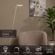 Напольная лампа для чтения Lucide LAVALE LED Dim. 1x3W 2700K White, WHITE, Белый, Белый