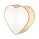 Настінно-стельовий світильник TK Lighting HEART, Dark gray
