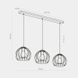 Підвіска UNIVERSO TK-Lighting 4483 - 4483, Чорний, Димчатий, Прозорий, Чорний