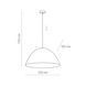 Подвесной светильник TK-Lighting FARO L, White