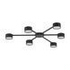 Стельовий світильник TK Lighting AVIA 6, Black, Чорний, Чорний, Чорний