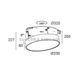 Світильник, що вбудовується, Delta Light SUPERNOVA XS RECESSED 274 86 3224 W