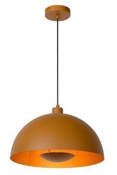 Підвісний світильник Lucide SIEMON &Oslash; 40 cm 1xE27 Ocher Yellow, Ocher Yellow