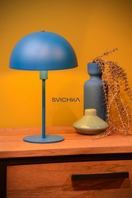 Настільна лампа Lucide SIEMON &Oslash; 25 cm 1xE14 Blue, Blue