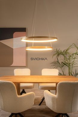 Подвесной светильник Lucide VIDAL &Oslash; 78 cm LED Dim. 1x92W 2700K Matt Gold / Brass