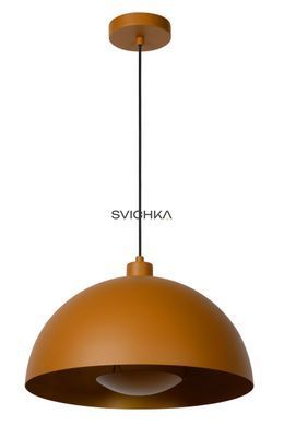 Підвісний світильник Lucide SIEMON &Oslash; 40 cm 1xE27 Ocher Yellow, Ocher Yellow