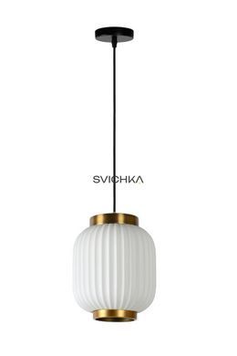 Підвісний світильник Lucide GOSSE &Oslash; 19,5 cm 1xE27 White, WHITE