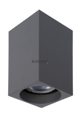 Стельовий точковий світильник Lucide DELTO LED Dim to warm GU10 1x5W 2200K/3000K Grey, Grey