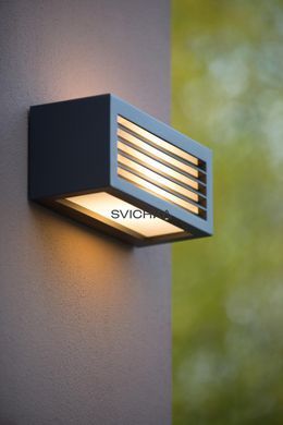 Настенный светильник для дома/улицы Lucide DIMO 1xE27 IP54 Anthracite