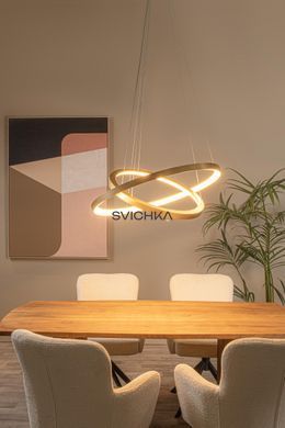 Подвесной светильник Lucide VIDAL &Oslash; 78 cm LED Dim. 1x92W 2700K Matt Gold / Brass