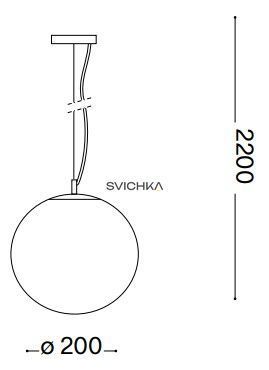 Ideal Lux MAPA BIANCO SP1 D20 Білий 009148