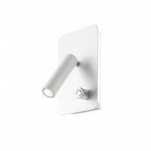Бра REDO 01-1493 QUDA White + USB, Білий