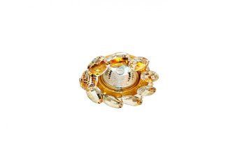 Точковий світильник Azzardo Erika AZ2776 Gold, Золотий, Золотий, Прозорий
