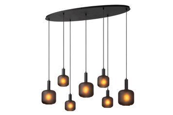 Підвісний світильник Lucide ELOISE 7xE27 Black, BLACK, Антрацит, Антрацит