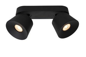 Потолочный точечный светильник Lucide TRIGONO 2xGU10 Black