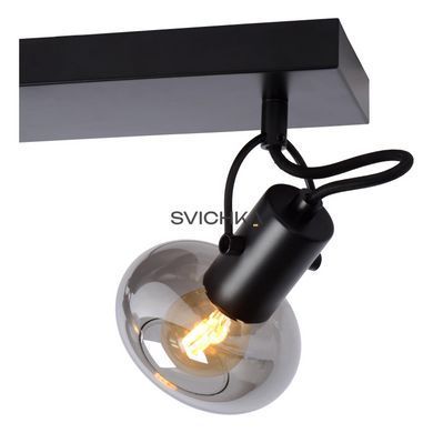 Потолочный точечный светильник Lucide MADEE 3xE14 Black