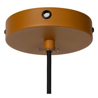Підвісний світильник Lucide SIEMON &Oslash; 40 cm 1xE27 Ocher Yellow, Ocher Yellow