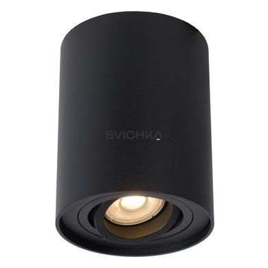 Потолочный точечный светильник Lucide TUBE &Oslash; 9,6 cm 1xGU10 Black