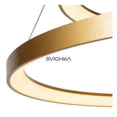 Подвесной светильник Lucide VIDAL &Oslash; 78 cm LED Dim. 1x92W 2700K Matt Gold / Brass