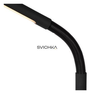 Аккумуляторная напольная лампа для чтения Lucide GILLY Battery pack/batteries LED Dim. 1x6W 2700K Black