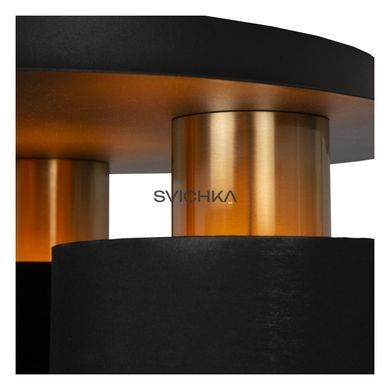 Потолочный светильник Lucide FUDRAL &Oslash; 37 cm 3xE27 Black