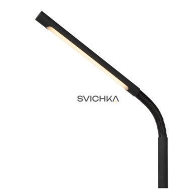 Аккумуляторная напольная лампа для чтения Lucide GILLY Battery pack/batteries LED Dim. 1x6W 2700K Black