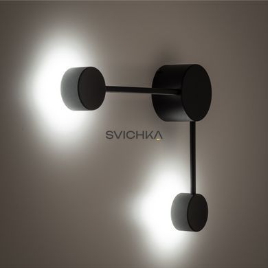 Настінний світильник TK Lighting AVIA 2, Black, Чорний, Чорний, Чорний
