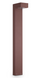Вуличний стовпчик Ideal Lux 213262 Sirio pt2 h80, Coffee