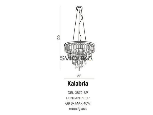 Люстра Azzardo AZ2108 Kalabria