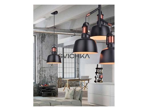 Люстра Azzardo AZ2144 Darling 3 Line Black, Чорний, Бежевий, Мідний, Чорний