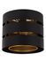 Стельовий світильник Lucide ROSAS &Oslash; 26 cm 1xE27 Black, BLACK, Matt Gold / Brass, Чорний