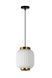 Підвісний світильник Lucide GOSSE &Oslash; 19,5 cm 1xE27 White, WHITE