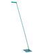 Напольная лампа для чтения Lucide LAVALE LED Dim. 1x3W 2700K Turquoise, Turquoise, Бирюзовый, Бирюзовый
