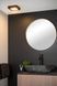 Потолочный светильник для ванной Lucide BRICE LED LED Dim. 1x15W 3000K IP44 Black, BLACK