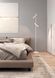 Торшер Skarlat RLL8117 2&times;7W WH+BK 3000K, Білий/чорний