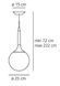 Подвесной светильник Artemide Castore-25 1053010A