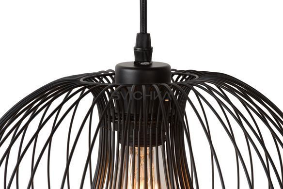 Подвесной светильник Lucide VINTI &Oslash; 30 cm 1xE27 Black