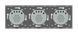 Умный сенсорный ZigBee выключатель 3 сенсоров (1-1-1) Livolo белый (VL-C701Z/C701Z/C701Z-11)