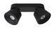 Потолочный точечный светильник Lucide TRIGONO 2xGU10 Black, BLACK