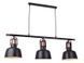 Люстра Azzardo AZ2144 Darling 3 Line Black, Чорний, Бежевий, Мідний, Чорний