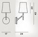 Настінний світильник Foscarini Birdie, White, Білий, Білий, Білий